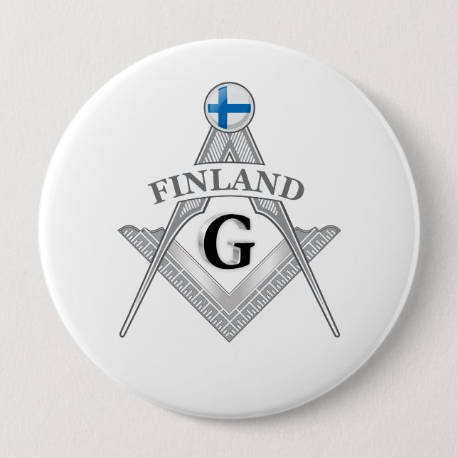 Finland freemasonry sign button (Vorderseite)