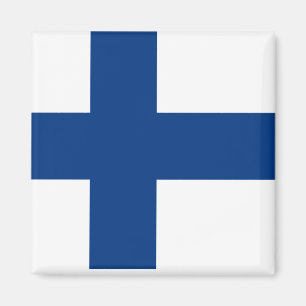 Finland National World Flag Magnet