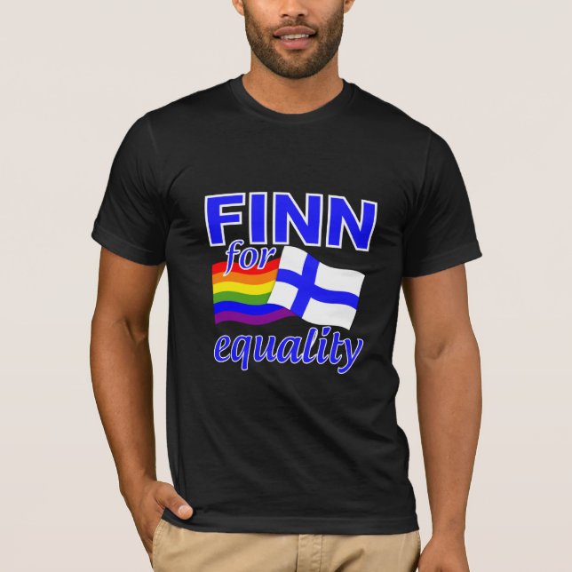 Finn 4 Equality T - Shirt (Vorderseite)