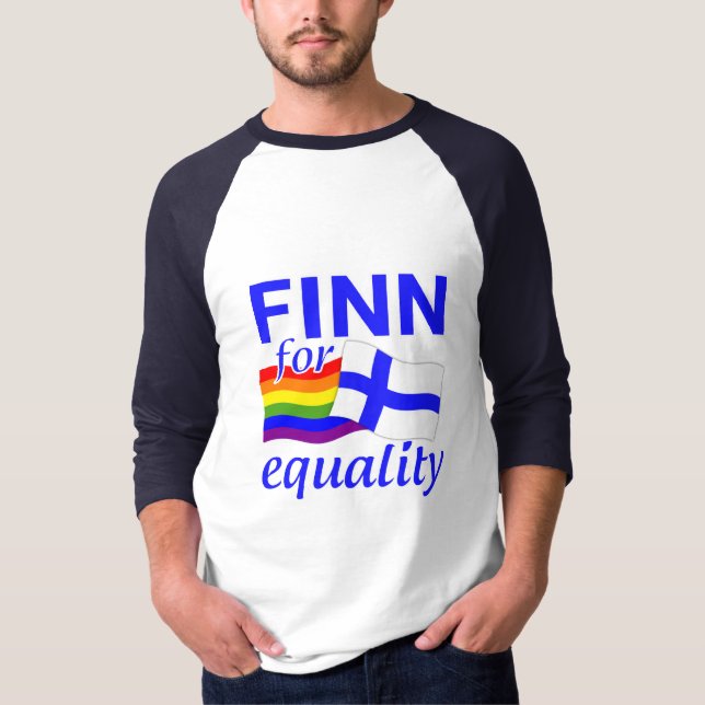 Finn 4 Equality T - Shirt (Vorderseite)