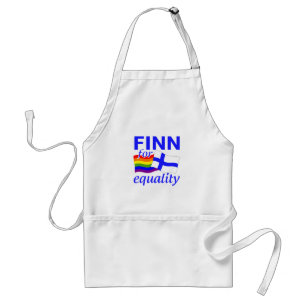 Finn 4 Gleichberechtigung-Schürze Schürze