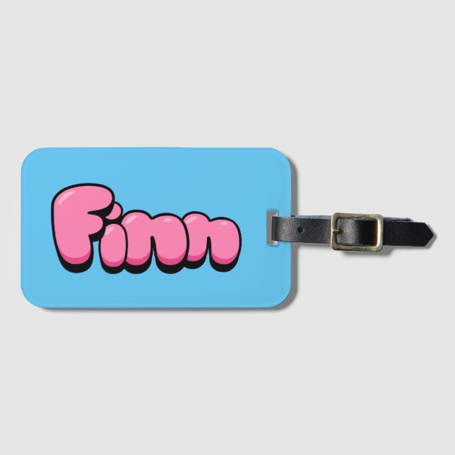 Finn Gepäckanhänger (Vorderseite (Horizontal))