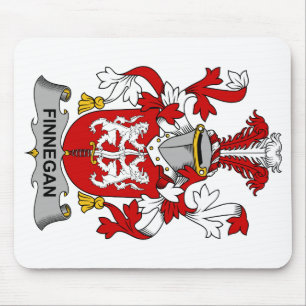 Finnegan-Familienwappen Mousepad