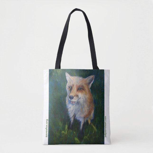 Finnegan Fox Tote Bag (Vorderseite)
