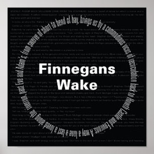 Finneganer Weckte Poster