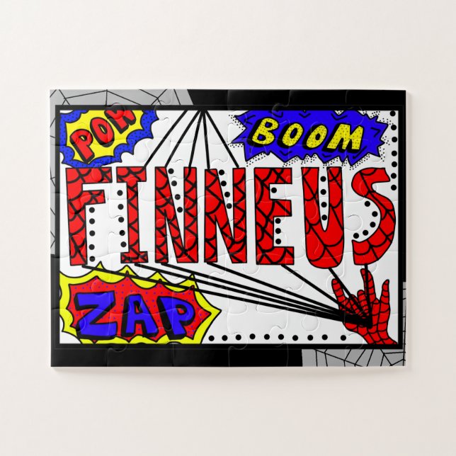 Finneus Puzzle für Junge (Horizontal)