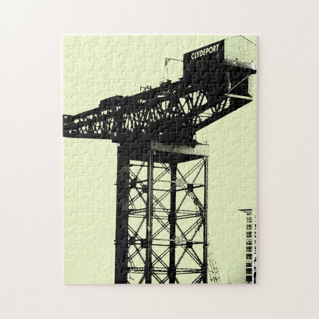Finnieston Crane, Glasgow, Schottland Puzzle (Vertikal)