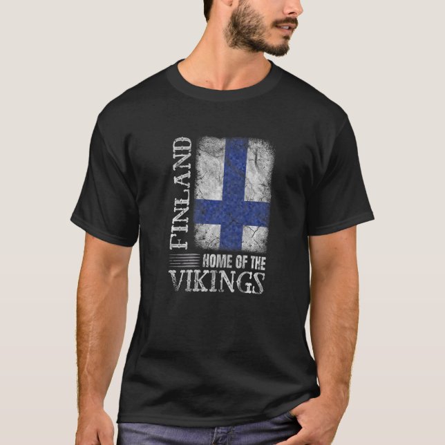 Finnisch für Männer Frauen Finn Helsinki Suomi Kin T-Shirt (Vorderseite)