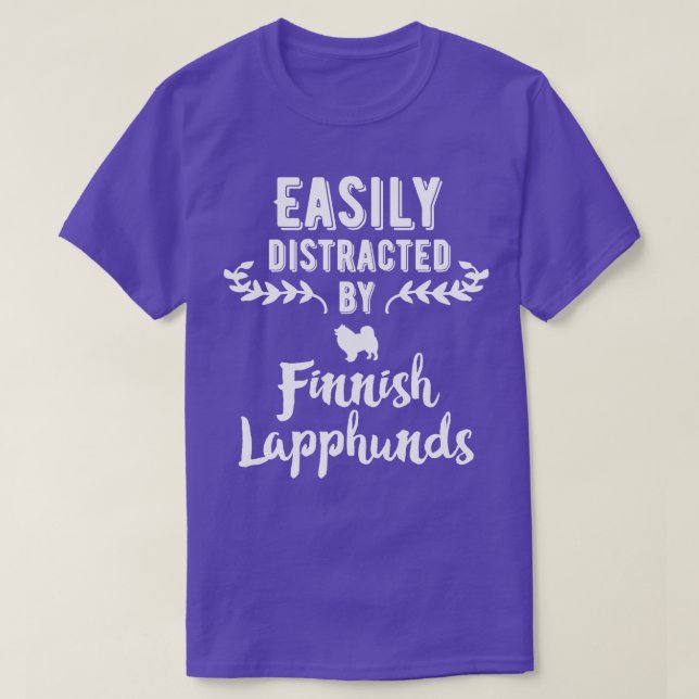 Finnisch Lapphund T-Shirt (Design vorne)