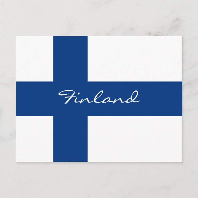 finnisch postkarte (Vorderseite)