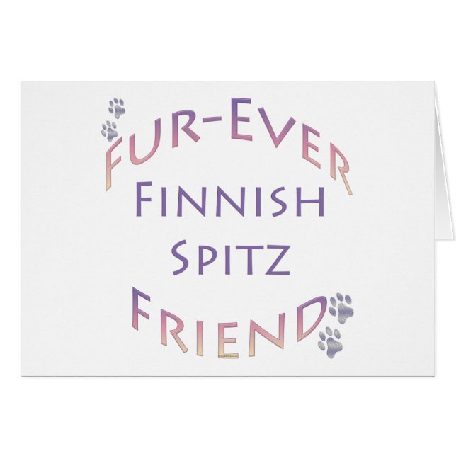 Finnisch Spitz Furever (Vorderseite (Horizontal))