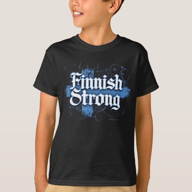Finnisch Strong (Finnland) T-Shirt (Vorderseite)