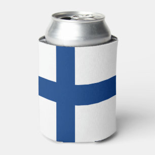 Finnische Flagge Dosenkühler