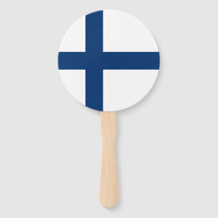 Finnische Flagge Fächer