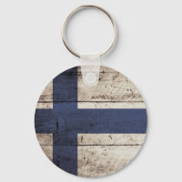 Finnische Flagge für Altholzkörner