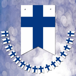 Finnische Flagge & Party Finnland Banner / Hochzei