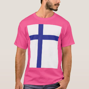 Finnische Flagge T-Shirt