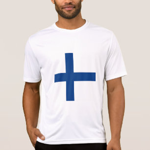 Finnische Flagge T-Shirt