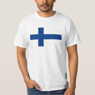 Finnische Flagge T-Shirt