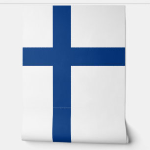 Finnische Flagge Tapete