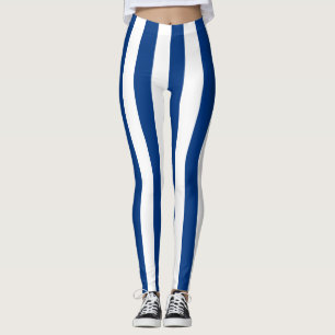 Finnische Flagge - Vertikale Streifen Leggings