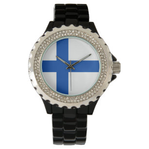 Finnische Frauenwache - Suomen Lippu Kello Armbanduhr