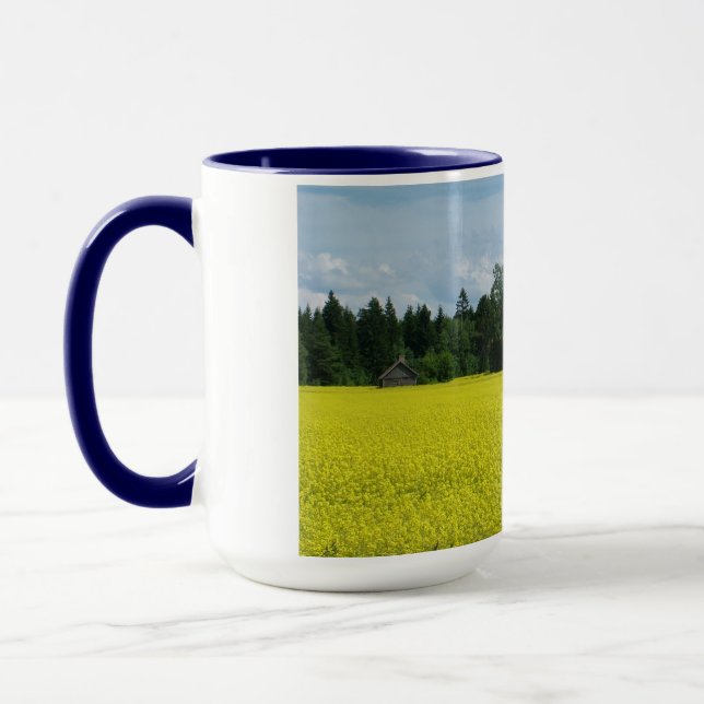 Finnische Landschaft Tasse - wählen Sie Stil, Farb (Links)