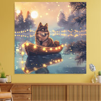 Finnische Lapphund Weihnachtsfeiertage