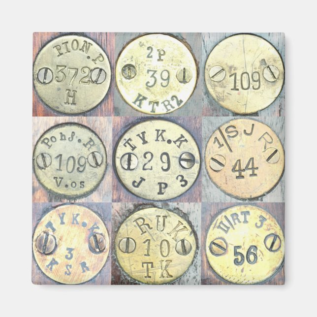 Finnische Mosin-Nagant-Börse Magnet (Vorne)