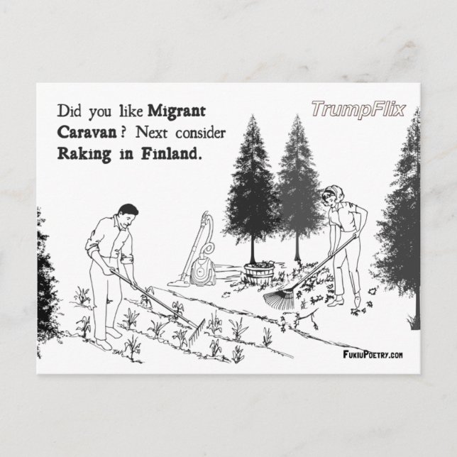 Finnische Postkarte (Vorderseite)