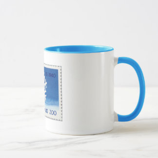 Finnische Schneeflocke-Briefmarken-Tasse Tasse