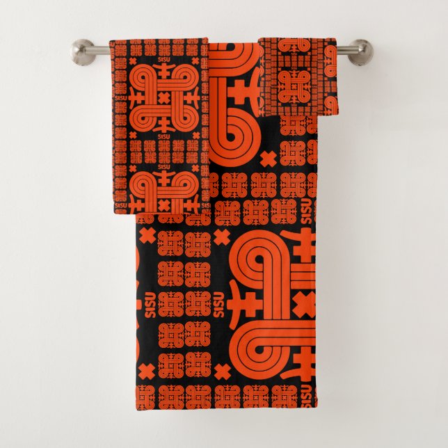 Finnische Sisu Art Badhandtuch Set (Insitu)