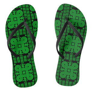 Finnische Sisu Art Flip Flops