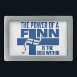 Finnische SISU im Gürtelschnalle<br><div class="desc">Der Power eines Finns ist die SISU Within - ein großartiges Stück für den Finlander in deinem Leben. Ein perfektes Geschenk für finnische Freunde und Familie,  stolz auf ihr finnisches Erbe.</div>