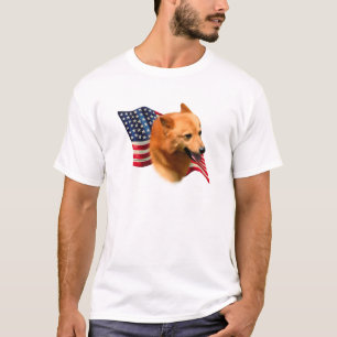 Finnische Spitz-Flagge T-Shirt