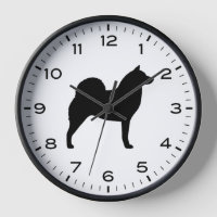 Finnische Spitz-Hunde-Silhouette