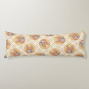 Finnische Spitz Malerei Niedlich Original Haustier Seitenschläferkissen