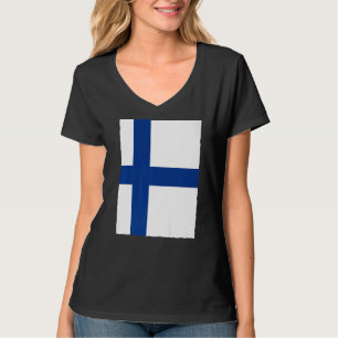 Finnische Staatsflagge T-Shirt