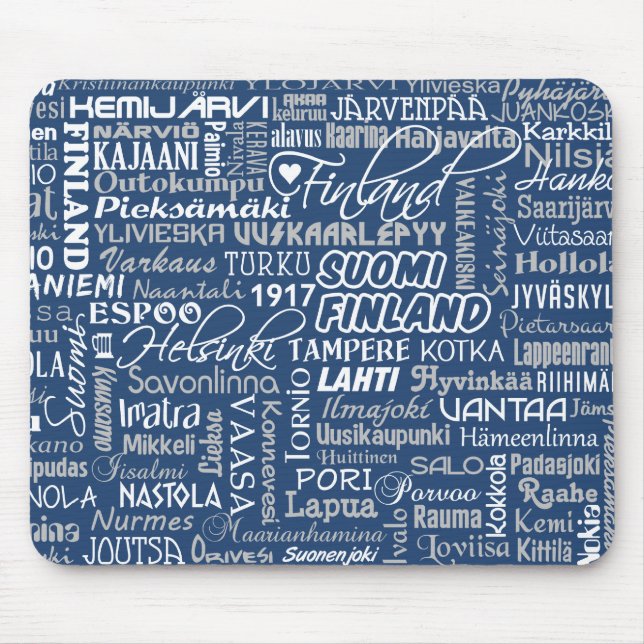 Finnische Stadtmauer Mousepad (Vorne)