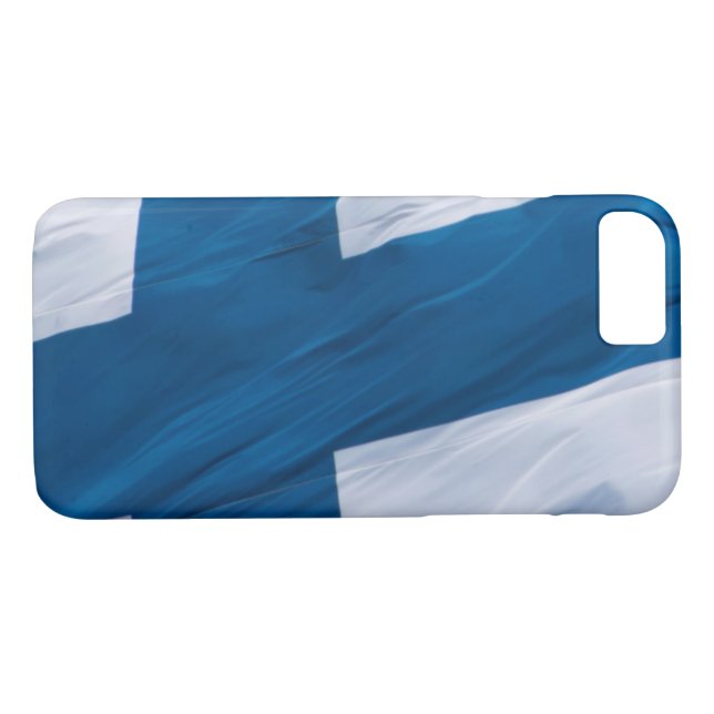 Finnische Waving Flag Case-Mate iPhone Hülle (Rückseite (Horizontal))