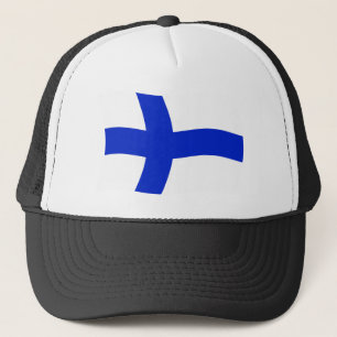 Finnischer Flaggenhut Truckerkappe
