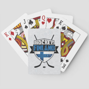 Finnischer Hockey Shield Suomi Card Deck Spielkarten