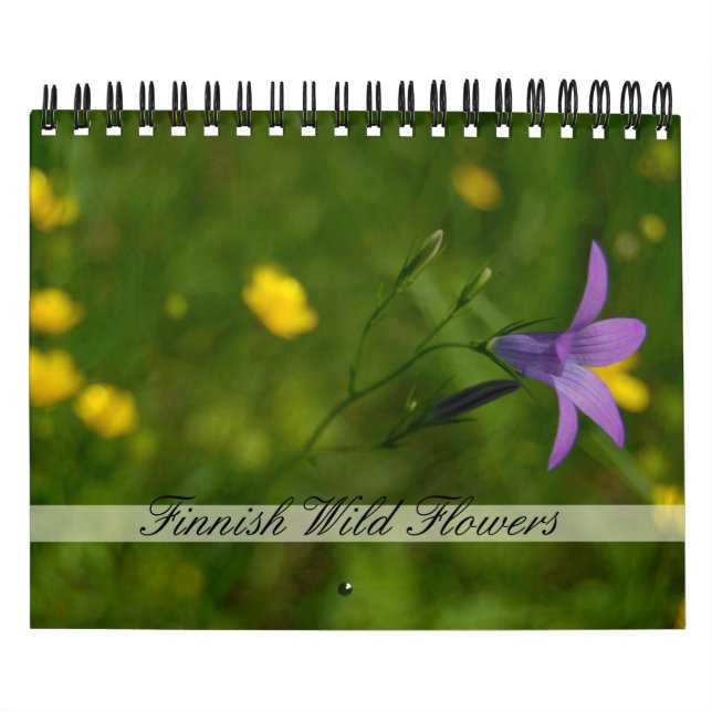 Finnischer Kalender der wild lebenden Blume (Titelbild)