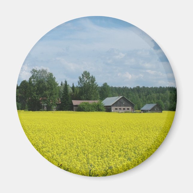 Finnischer Landmagnet Magnet (Vorne)