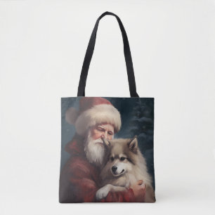 Finnischer Lapphund Weihnachtsmann Festliches Weih