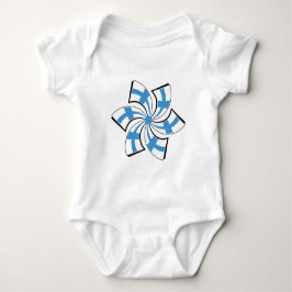 Finnischer Stern Baby Strampler