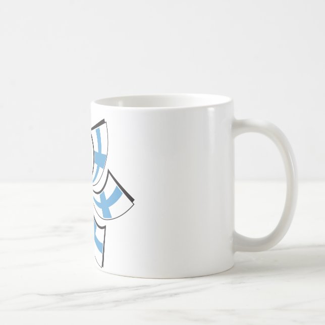 Finnischer Stern Kaffeetasse (Rechts)