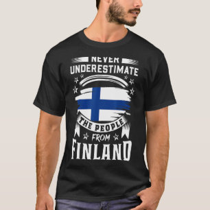 Finnisches Finnland Frauen Männer Sisu Lapland Kin T-Shirt