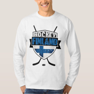Finnisches Hockey Shield Suomi-T-Shirt T-Shirt