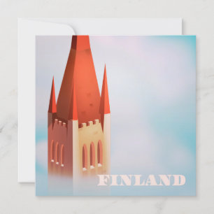 Finnisches Kirchenplakat